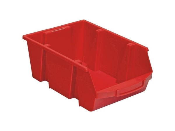 Viso SPACY5R, Lager kurv, Rød, Rektangulær, Polypropylen (PP), Monokromatisk, 28 l