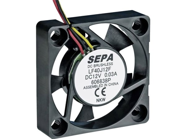 SEPA LF40J12SE22 aksialvifte 12 V/DC 8.3 m³/h 40 x 40 x 10 mm
