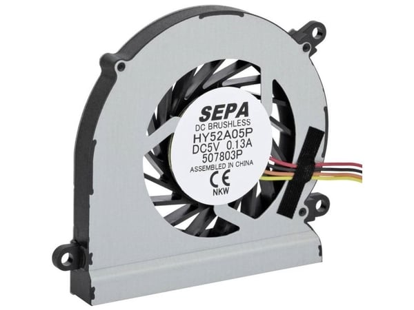 SEPA aksialvifte HY52A05PSE25AP00 5 V/DC, 4,5 m³/h (L x B x H) 52 x 52 x 8 mm