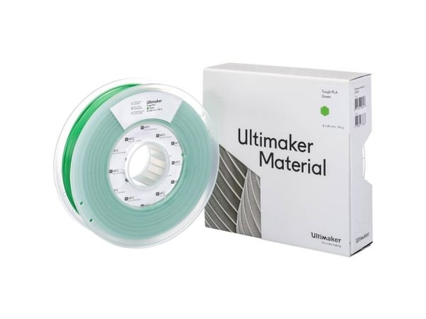 UltiMaker 202303 Tough PLA-filament Tough PLA slagfast 2,85 mm 750 g Grønn 1 stk