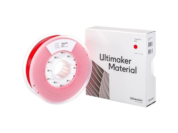 UltiMaker 202302 Tough PLA filament slagfast 2,85 mm 750 g rød