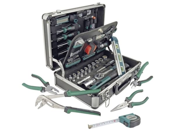 Brüder Mannesmann M29067 verktøykoffert for hobby/småjobber 90 deler (L x B x H) 370 x 135 x 265 mm