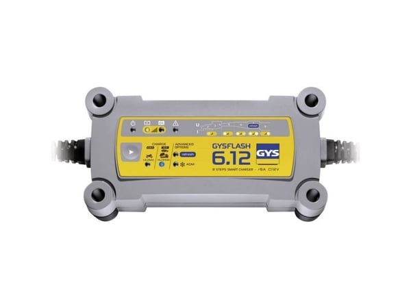 GYS FLASH 6.12 029378 automatisk lader 12 V 6 A (029378)