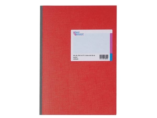 König & Ebhardt notatbok 8614271 karrierehefte rød antall blader: 48 DIN A4