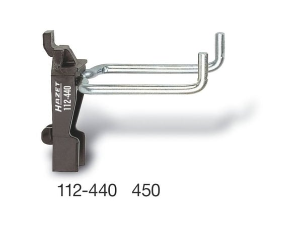 HAZET 112-440, Inne & Ute, Universalkrok, Svart, Sølv, 4 cm, 29 g, 1 stykker
