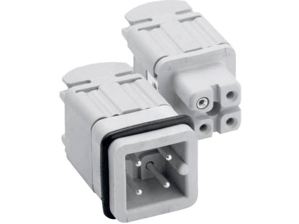 Amphenol C146 10A003 002 4-1 Nastat Heavy-mate® C146 Kokonaisnapamäärä 3 + PE 1 kpl