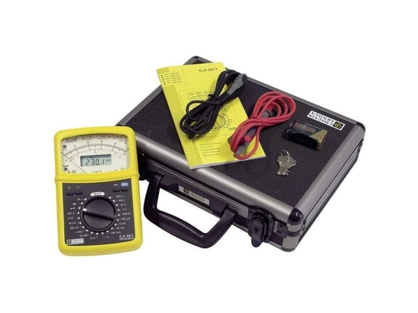 Chauvin Arnoux P01196311F digital håndmultimeter, analog CAT III 1000 V, CAT IV 600 V (oppløsning: 4000)