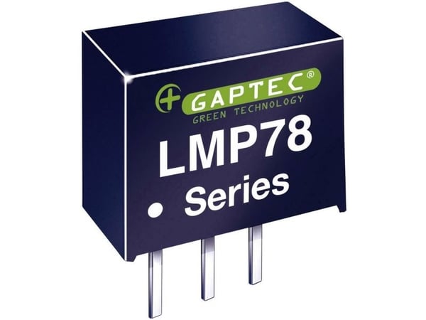 Gaptec LMP78_05-1.5 DC/DC-muunnin, piirilevy 24 V/DC 5 V/DC 1500 mA 7,5 W Lähtöjen määrä: 1 x