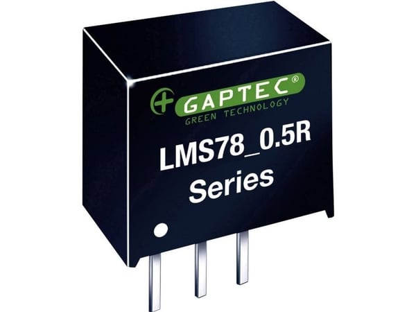 Gaptec LMS78_09-0.5R DC/DC-muunnin, piirilevy 24 V/DC 9 V/DC 500 mA 4,5 W Lähtöjen määrä: 1 x