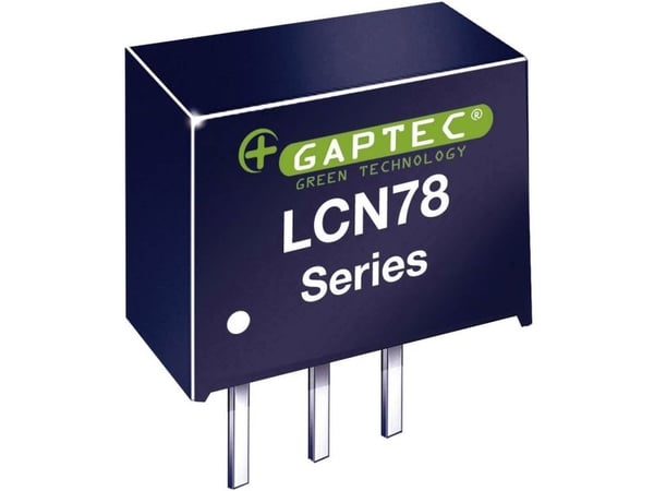 Gaptec LCN78_05-0.5 DC/DC-muunnin, piirilevy 24 V/DC 5 V/DC 500 mA 2,5 W Lähtöjen määrä: 1 x