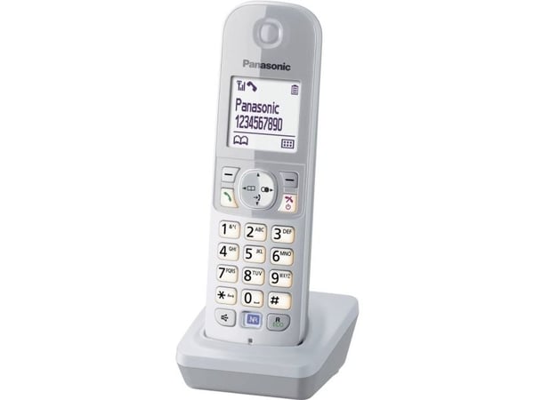Panasonic KX-TGA681 - Trådløst ekstra håndsett med anrops-ID - DECT\GAP - sølv