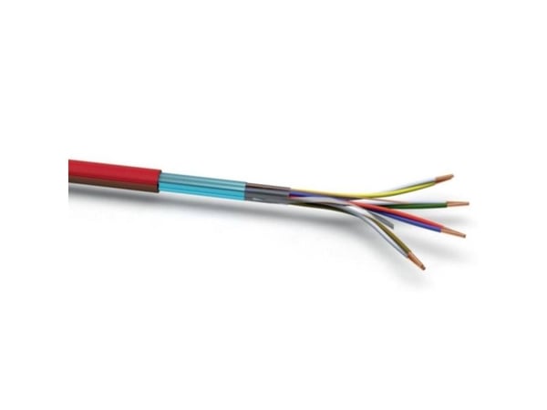 VOKA Kabelwerk 10001440 Brandmeldekabler J-Y(ST)Y 2 x 2 x 0,80 mm² Rød 500 m