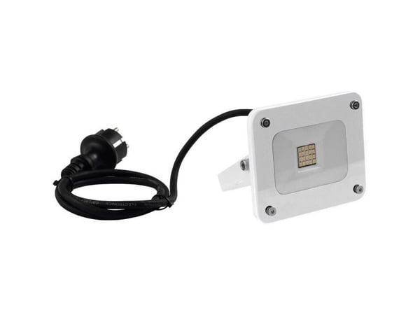 Eurolite FL-10 6000K SLIM LED-utendørs projektør antall LED-er: 20 hvit (51914710)