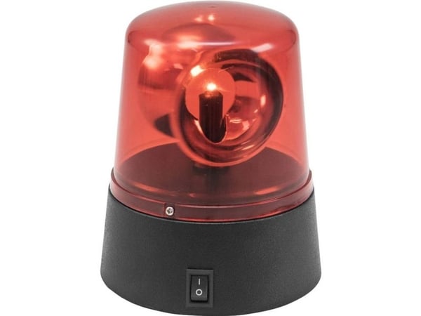 EUROLITE LED mini-polisljus röd USB/batteri (50603662)