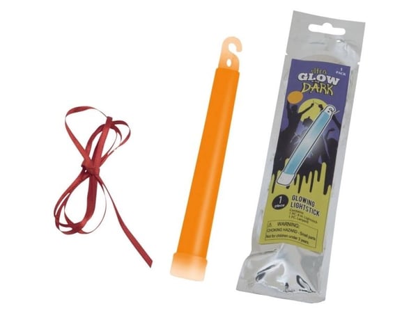 EUROPALMS knicklys, oransje, 15 cm, 12 stk (51111102)