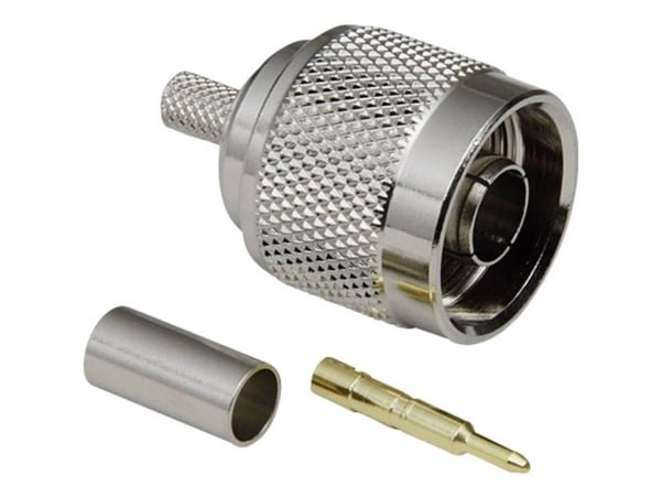 TRU COMPONENTS 1579550 N-liitin Liitin, suora 1 kpl 1 kpl