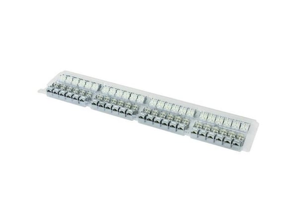 Telegärtner AMJ-S, Hvit, Hunkjønn, Rett, Cat6a, UL. cUL, 14,8 mm