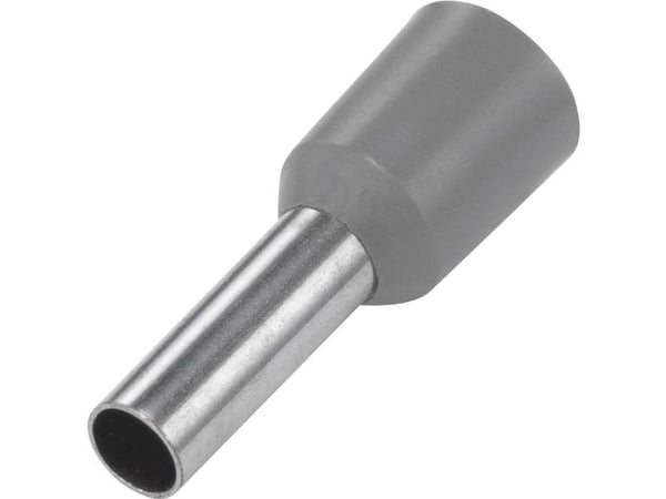 TRU COMPONENTS 1091282 Kaapeli 4 mm² Delvist isoleret Grå 100 stk 100 stk