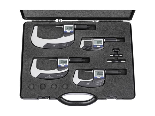 HELIOS PREISSER 186642160 Micrometer Med digitalt display 0 - 100 mm