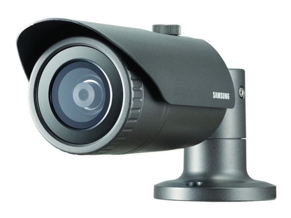 Hanwha QNO-7082R, IP-turvakamera, Ulkona, Langallinen, Katto/seinä, Harmaa, Bullet