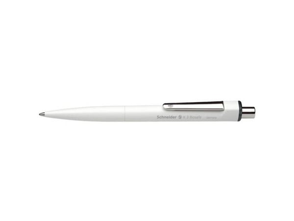 Schneider K 3 Biosafe - Kulepenn - svart - medium - retraktil