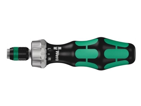 Wera 816 RA, Musta, Vihreä, Musta, Vihreä, 1/4", 204 g