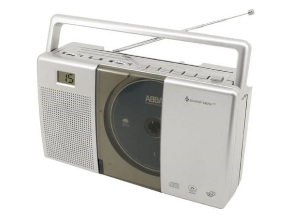 BOOMBOX SOUNDMASTER RCD1185 FM CD/CD-R/RW/MP3, HODETELEFONKONTAKT