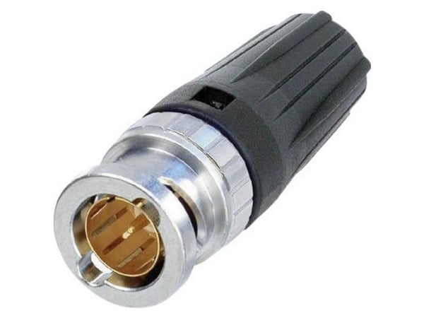 Neutrik NBNC75BXU13, BNC, BNC, Hankjønn, 75 O, 5000 MO, 30 N