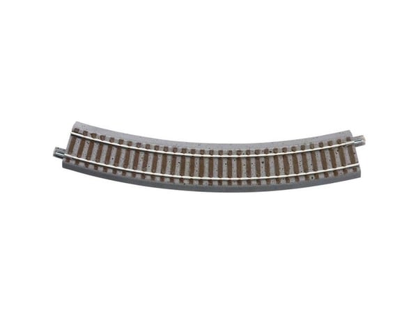 H0 Roco geoLINE (med ballast) 61123 buet spor 6 stk