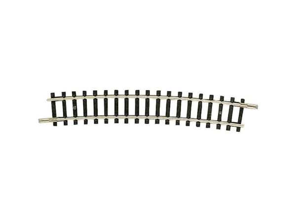 Fleischmann skinnestykke 22226 N (uten ballast) buet spor 15° 362,6 mm