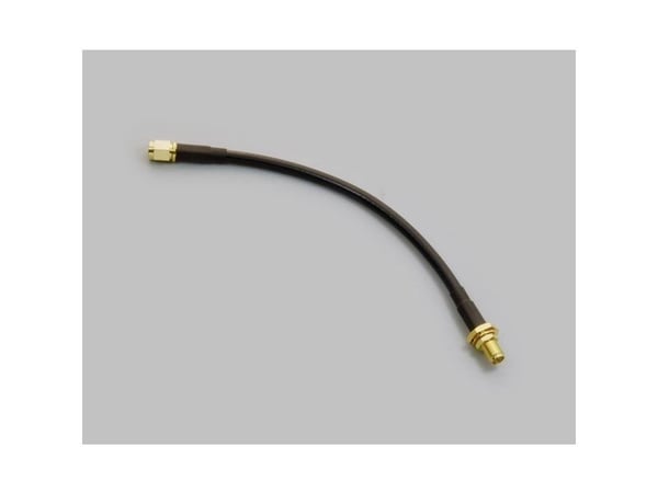 TRU COMPONENTS TC-2510534 HF-sovitin SMA-liitin - SMA-liitin 15,00 cm 1 kpl 1 kpl
