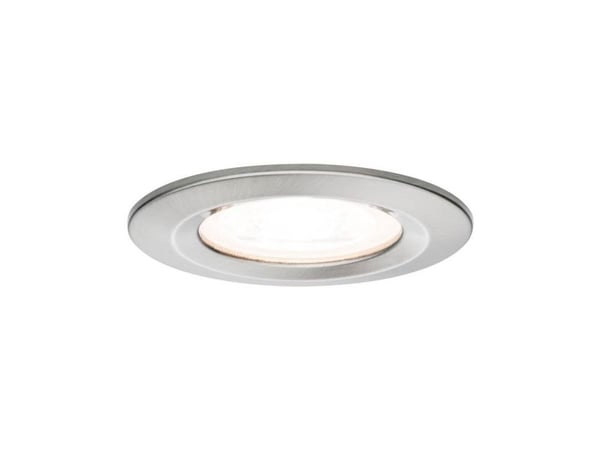 Paulmann 934.39, Indbygget lysplade, GU10, 1 pære(r ), LED, 2700 K, Metallic