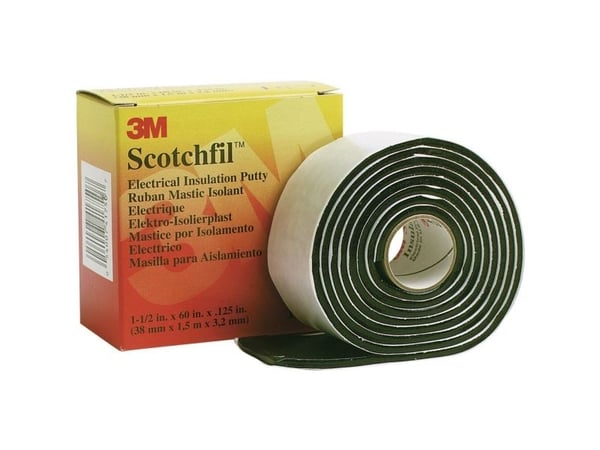 3M 80610833727, Sort, Gummi, 575 V, 1524 m, 38 mm, 3175 mm