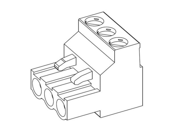 TE Connectivity Stiftkabinet-kabel Samlet antal poler 6 Rastermål: 5.08 mm 796634-6 1 stk