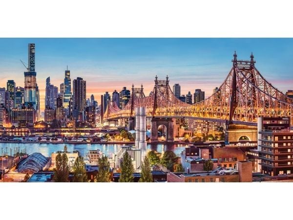 Castorland Puslespill 4000 brikker. - Kveld i New York