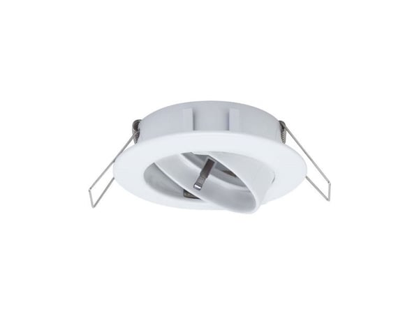 Paulmann 93731, Innfelt ramme (lys), Tak, Hvit, Aluminium, Zink, IP23, GU10