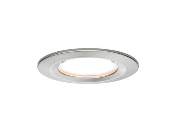 Paulmann Nova, 1 ampuller, LED, 2700 K, 650 lm, IP44, Metallisk