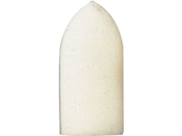 Dremel 422, Poleringskjegle, 3,2 mm, 1 cm, Hvit, Felt