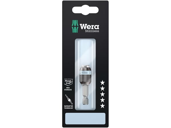 Wera 3888/4/1 K SB, Rustfritt stål, Sekskanttange, 25,4 / 4 mm (1 / 4"), 50 mm