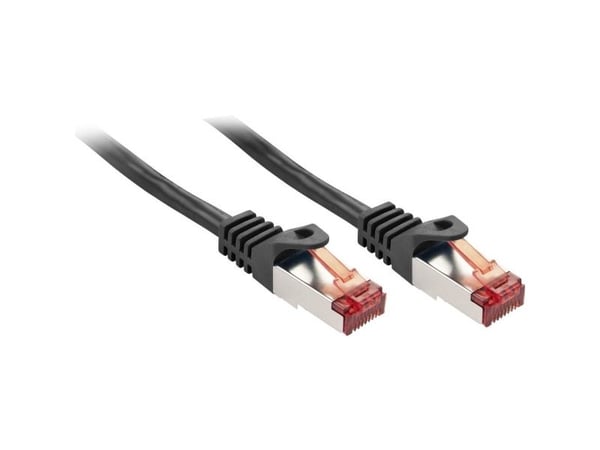 Lindy 47376, 5 m, Cat6, S/FTP (S-STP), RJ-45, RJ-45, Svart