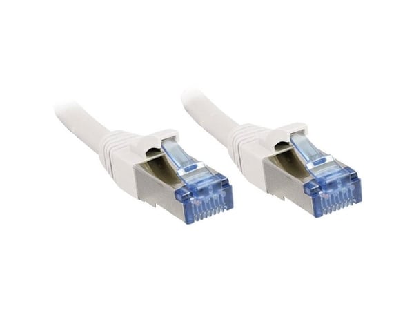 Lindy 47193, 1,5 m, Cat6a, S/FTP (S-STP), RJ-45, RJ-45, Hvit