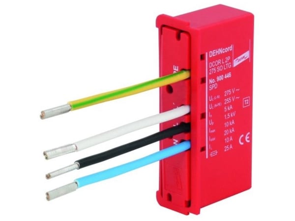 Ylijännitesuoja DEHNcord DCOR L 2P 275 SO LTG Type2 (900446)