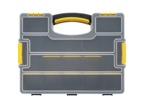 BASETech 2226339, Svart, Gult, Plast, Slagbestandig, 370 x 286 x 140 mm, 370 mm, 286 mm