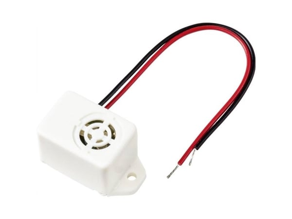 TRU Components TC-9202072 Mini summer Ljudutveckling: 75 dB Spänning: 24 V/DC Kontinuerlig ljud 1 st