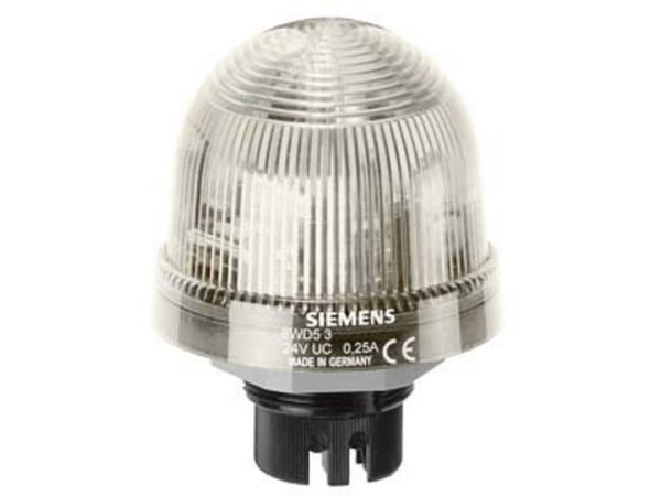 Siemens 8WD5340-0CE signallampe (Ø x H) 70 mm x 66 mm klar 1 stk.
