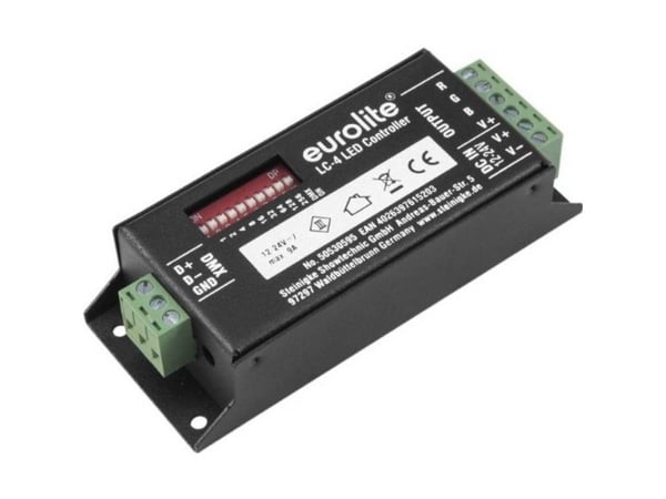 Eurolite LC-4 DMX-styrenhet 3-kanals
