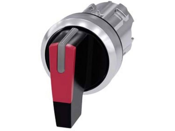 Siemens 3SU10522CP200AA0 3SU1052-2CP20-0AA0 Kiertokytkin Kiinnityslaite Punainen 2 x 45° 1 kpl