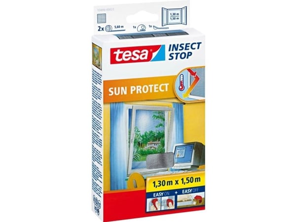 tesa COMFORT 55806-00021-00 Lentosäleikkö (L x K) 1300 mm x 1500 mm Antrasiitti 1 kpl