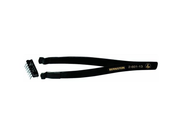 Bernstein 2-601-13, Rustfritt stål, Svart, Flat, Buet, 22 g, 125 mm