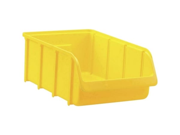 Hünersdorff 675200 oppbevaringskasser (B x H x D) 489 x 312 x 184 mm gul 1 stk